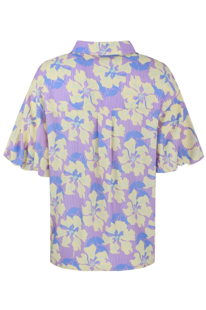 VIVIANA BLOUSE 25ZFSF12 SUNBEAM YELLOW/PERSIAN JEWEL